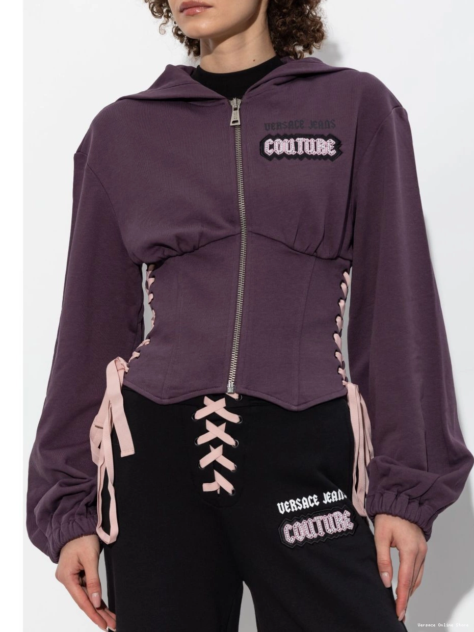 Affordable Couture hoodie Jeans Women corset-style Versace 0726